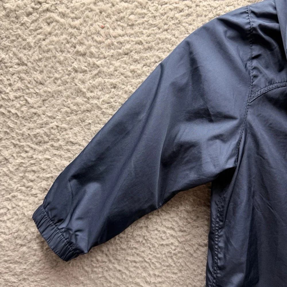 GAP Jacket Toddler Boys Size 2T Navy Blue Jersey-Lined Windbreaker Jacket 2T